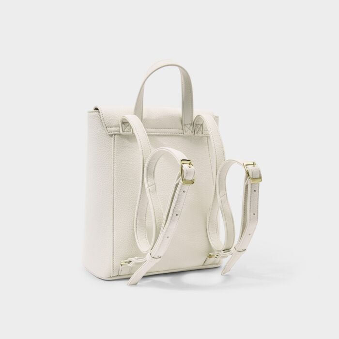 Katie Loxton - Dani Tortoiseshell Backpack - Off White